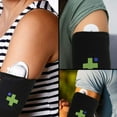 thumbnail image 4 of Overt Sensor Armband - Fits All CGM Devices - Kids  Adults - Black Medium Band [4 pack], 4 of 8
