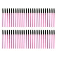 thumbnail image 1 of Ofertas Únicas 50 Pcs Cepillo de Pestañas de Silicona Conveniente para Baño Rosa Rojo de Plástico Silicona, 1 of 5