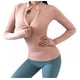 thumbnail image 1 of Playera Blusa Deportiva Gym Casual Manga Larga Mujer Elastic, 1 of 7