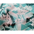 thumbnail image 5 of oneOone Silk Tabby Fabric Triangle Geometric Print Fabric By The Yard 42 Inches Wide, 5 of 5