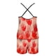 thumbnail image 4 of MKLEKYY Pantalones Cortos Para Correr Para Mujer, Conjunto De 2 Piezas De Pijama Para El Hogar Con Top Y Tirantes Estampados Para Mujer (1), 4 of 4