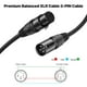 thumbnail image 5 of Cable XLR NUOSIYA de 15 m, 2 paquetes de cables de micrófono macho a hembra, 5 of 6
