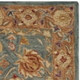 thumbnail image 4 of Traditional Rug - Taj Mahal Wool Pile -Blue/Tan-Color:Blue/Tan,Design:Traditional,Shape:Runner,Size:12'L x 2' 6''W, 4 of 5