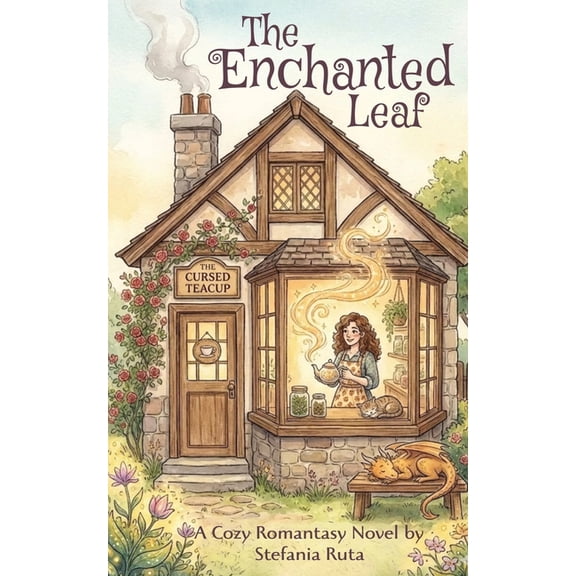 The Enchanted Leaf: A Cozy Romantasy Novel, (Paperback)