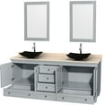 thumbnail image 4 of Wyndham Collection Wcv800080doyivm24 Acclaim 80" Double Vanity Cabinet Set, 4 of 7