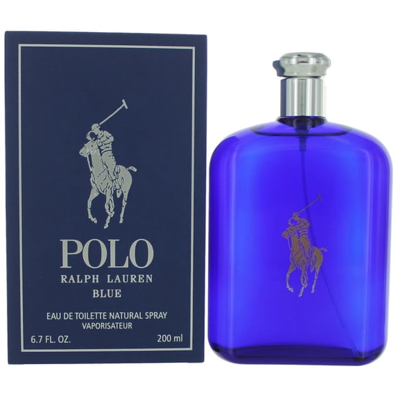 Refurbished Ralph Lauren Polo Blue EDT Eau de Cologne pour Hommes, 6.7 Oz