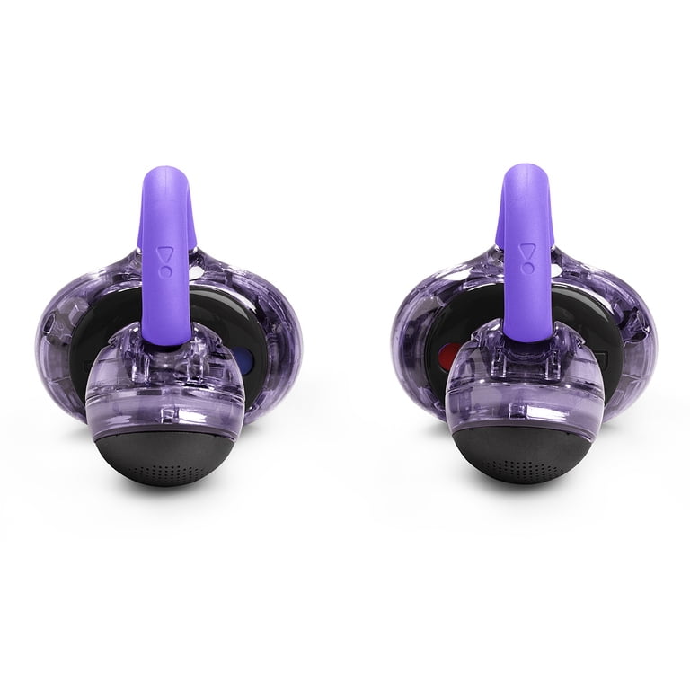 JBL SOUNDGEAR CLIPS ワイヤレスイヤホン パープル JBL Soundgear Clips True Wireless Open-Ear Headphones Bundle with