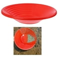 thumbnail image 1 of ziyahi 15" Dual Riffle Gold Pan for Nugget Mining Dredging River Panning Red, 1 of 9