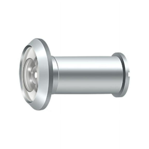 Fire Rated Door Viewer, Satin Chrome