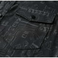thumbnail image 6 of Xzbqbs Mens Workwear Jacket Button Down Y2k Graffiti Streetwear Shacket Fashion Casual Oversized Lightweight Collared Shirt Jackets, 6 of 8