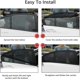 thumbnail image 3 of Car Window Shade, 2 Pack Car Back Window Sun Shade, and Privacy Protect for Toddler Kids Baby Adult, Double Layer Design, 3 of 5