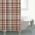 thumbnail image 4 of Multi Color Plaid Checkered Pattern Shower Curtain 72"x84" ,Bathroom Decorative Shower Curtains Set with 12 Hooks,Modern Waterproof Washable Shower Curtain, 4 of 6