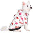thumbnail image 2 of Balery Red Lips 1 Sudadera con Capucha para Perros Pequeños – Ropa para Mascotas, Disfraz para Perros y Gatos, Ideal para Fiestas y Cosplay-Small, 2 of 7