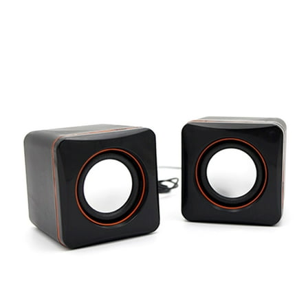 JZROCKER 101Z USB Powered Computer Speaker with Bass Insert & Use Corded Game Speaker