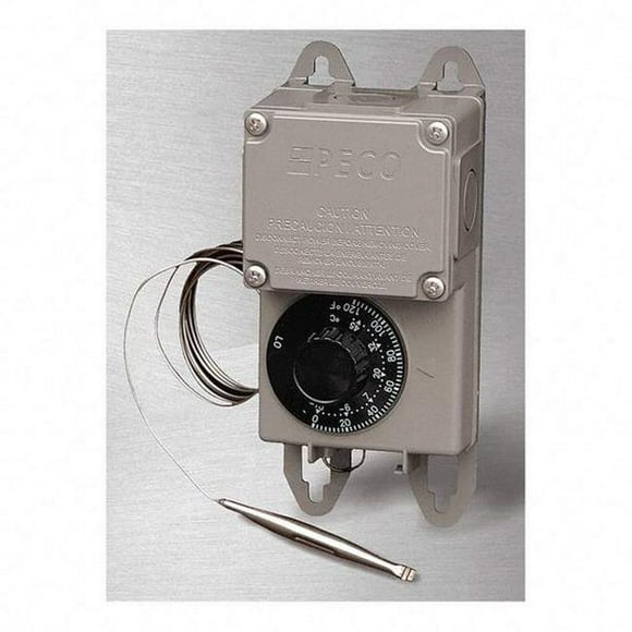 PECO TRF115-005 7,1 x 3,8 x 3,6 Po. 4x Thermostat Industriel Nema