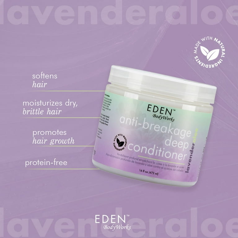 Eden BodyWorks Lavender Aloe Deep Conditioner 16 fl. oz., Dry Hair