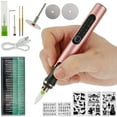 thumbnail image 3 of Nail Drill Machine Low Noise Engraving Pen Tool with Power-Off Protection Portable for Wood Metal Stone, 3 of 8