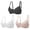Multicolor-F, variant on Women's 3 Pack Push-Up Bras, Underwire Padded Full Coverage Bra, Soft Floral Lace Lift Everyday Bra for Women B C D Cup, Wine/Nude/Black