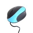 thumbnail image 2 of Mibru Comfi Mini Ergonomic Mouse Blue Wired, 2 of 2