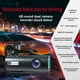 thumbnail image 5 of 1.97in Dash Cam WiFi 1080P FHD Car Driving Recorder Front and Rear Car Cameras Infrared Night Vision/170 Wide Angle/Loop Recording with 32G Card Clearance Items, 5 of 9
