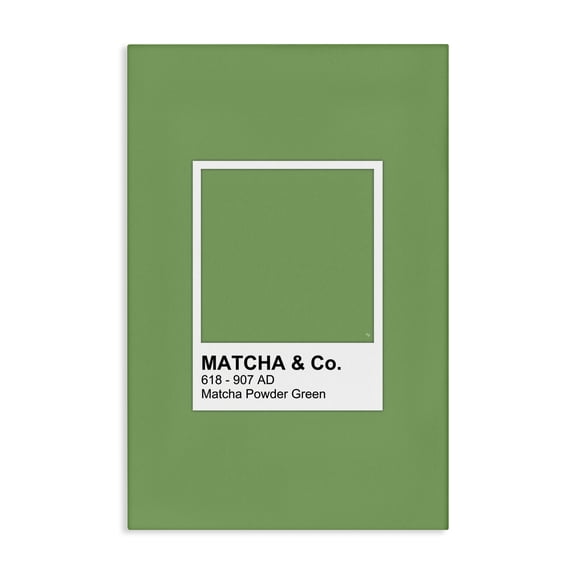 Stupell Industries Contemporary Matcha Powder Green Shade Canvas Art, 16 x 24, by Martina Pavlova