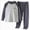 A68-Grey, variant on Toddler Baby Boys Winter Long Outfits Sets 3 6 12 18 24 Months 2T 3T Tractor Letter Print Long Sleeve Round Neck Tops Elastic Waist Long Clothing Set(18-24 Months,Pink)