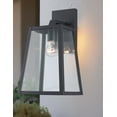 thumbnail image 2 of Trans Globe Lighting 50212 Obsidian 1 Light 14-1/2" Tall Outdoor Wall Sconce - Black, 2 of 6