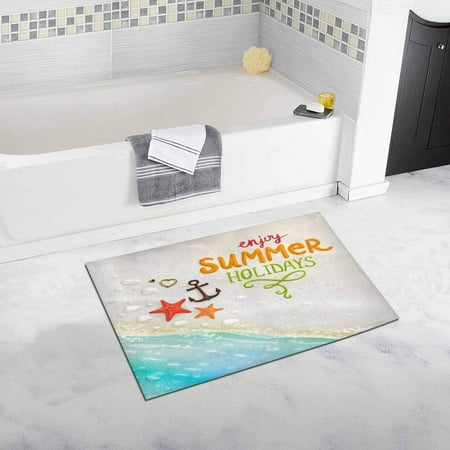 Cadecor The American Flag And Maple Leaf Plush Bathroom Decor Rug Mat Doormat 30x18 Inches