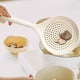 thumbnail image 4 of Cuchara Ranurada, Colador De Cocina Grande, Utensilio Para Servir Con Mango Largo, Ideal Para Escurrir Pasta, Verduras Y Sopas; Antiadherente Y Confiable; Apto Para Lavavajillas., 4 of 9