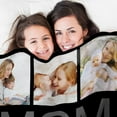 thumbnail image 2 of AISENIN Personalized for Mom Custom Blanket with Photos Pictures Text Best Mom Ever Gifts from Daughter Son Kids Customized Birthday Gifts for Mom Grandma Wife Women, 2 of 5