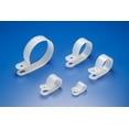 thumbnail image 1 of ACCL R-Type Cable Clamp 1/2" Clear 100pk, 3 Pack, 1 of 1