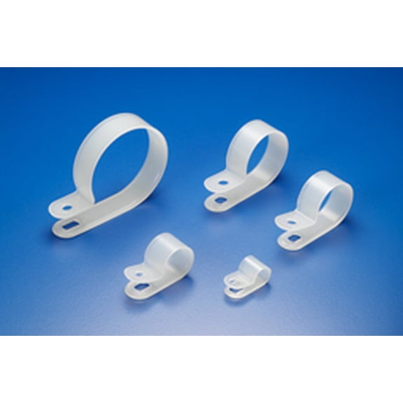 ACCL R-Type Cable Clamp 5/8" Clear 100pk, 1 Pack