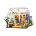 thumbnail image 2 of Casas de muñecas en miniatura con muebles de madera, modelo de habitación de flores, coleccionables, casa de madera creativa para niños, adolescentes, 2 of 8