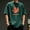 New-Green, variant on PNTUTB Tops for Men Short-Sleeve T-Shirt Stylish Trendy Versatile Printed Casual Loose Comfortable Breathable Crew-Neck T-Shirts