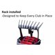 thumbnail image 4 of Organizador de palos de golf antideslizante y sin ruido, compatible con la mayoría de bolsas, 4 of 8