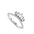thumbnail image 4 of Beautiful Cutout Tiara Ring .925 Sterling Silver Band Jewelry Female Male Unisex Size 5, 4 of 4
