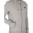 thumbnail image 4 of Superdry Classic Zip Hoodie, Grey, 4 of 6