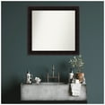 thumbnail image 2 of Amanti Art Custom Wall and Bathroom Mirror (33.75 x 35.75 in.), Portico Espresso Frame, 2 of 7