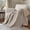 Taupe, variant on Levtex Home - Camden Gingham Stitch Navy Quilted Throw (50x60in) - Textured Gingham - Lightweight Cotton Throw Blanket - Navy and White - Reversible - Cotton