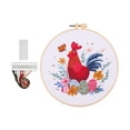 thumbnail image 1 of zhangmingg Easter Embroidery Kit for Beginners Complete Needlepoint Craft Set with Threads and Step-by-Step Instructions, 1 of 5