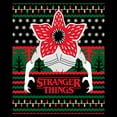 thumbnail image 2 of Netflix Men's Stranger Things Demogorgon Ugly Sweater Graphic T-Shirt, 2 of 5