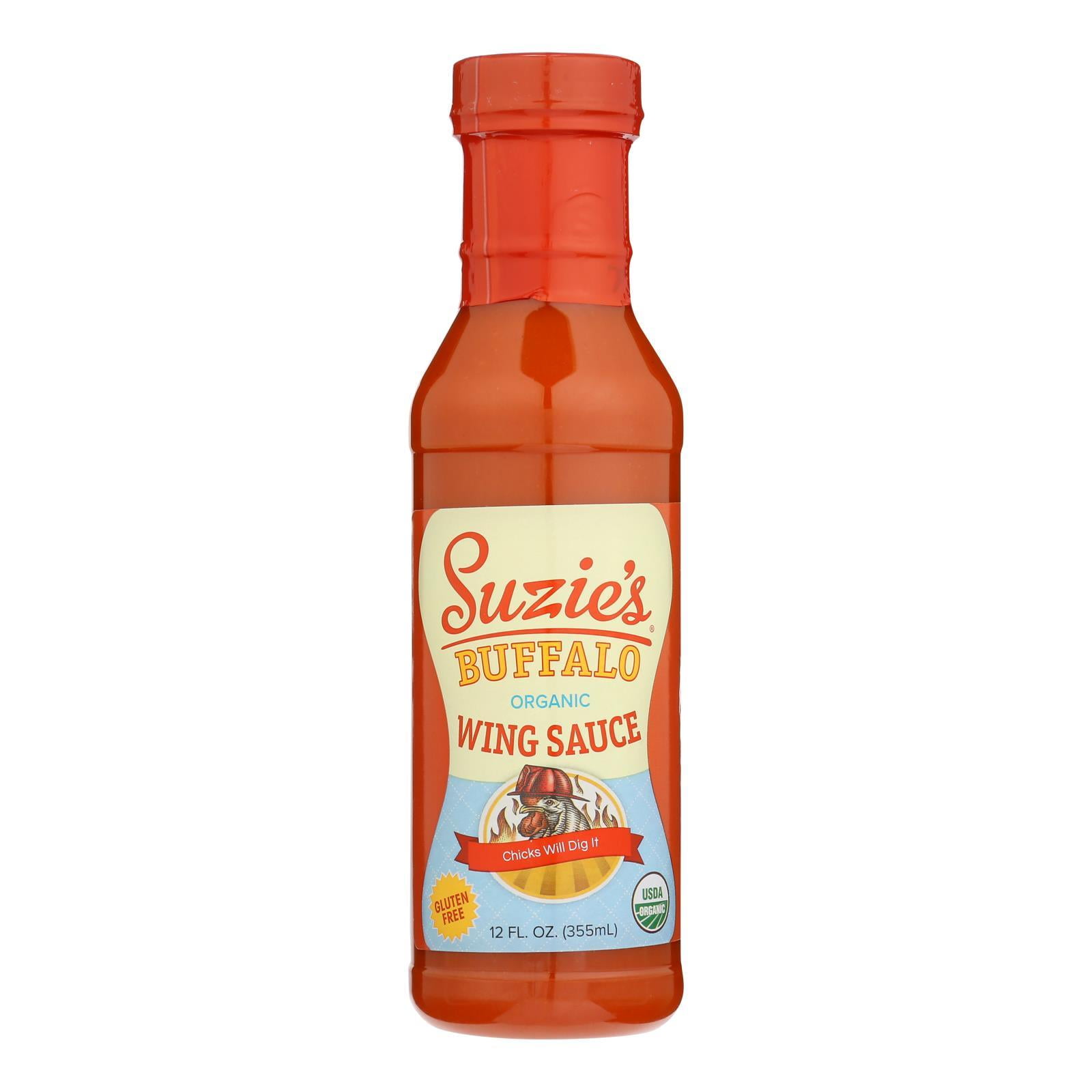 Suzie's Organics Sauce Buffalo Wing Case of 6 12 FZ