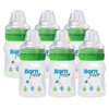 Born Free 5 Ounce Deco Baby Bottle - 6 Pack