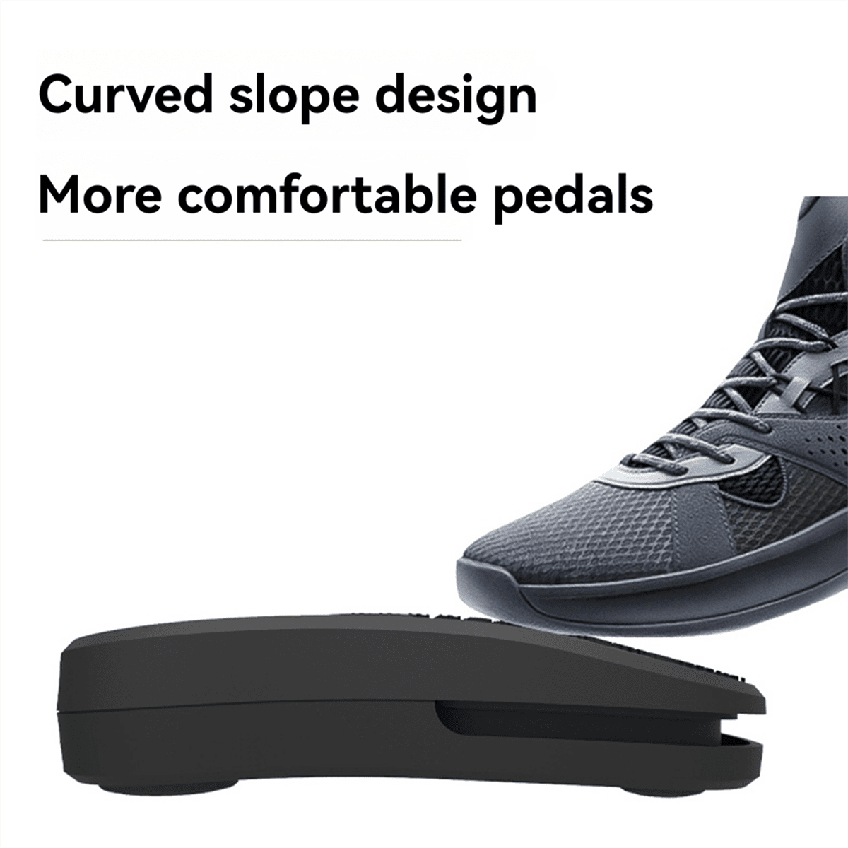 Double Foot Switch Pedal Keyboard Mouse Nonslip Foot Pedal Switch Bluetooth Piano Practice Page Turner Dual Mode,1 x Customized pedal keyboard 1 x Type-C charging cable,Black