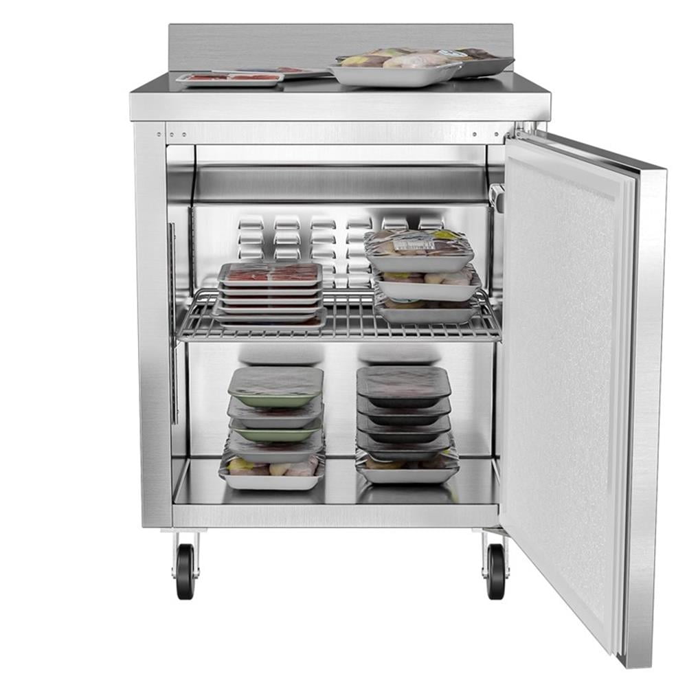 Pemberly Row 27 in. 1-Door Worktop Freezer With 3.5 in. Backsplash-6.3 Cu Ft.