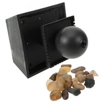 WHAMVOX Tabletop Fountain Desk Waterfall Fountain Chinese Style Decoration No Battery