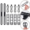 thumbnail image 3 of MYG 10x Bike Silicone Mount Band Bicycle Light Rubber Strap for headlight taillight, 3 of 4