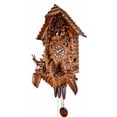 thumbnail image 4 of Cuckoo Clock Hunter, Chamois, Deer, 4 of 4