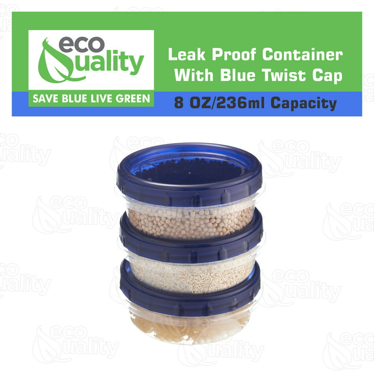 4 Oz. Reusable Airtight Leak-proof Twist Top Seal Food-grade Storage  Containers 