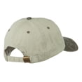 thumbnail image 4 of American Flag Embroidered Washed Two Tone Cap - Beige Brown OSFM, 4 of 5